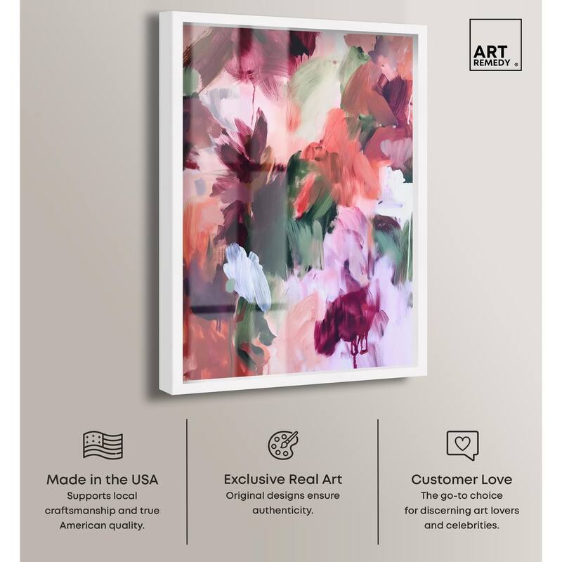 Adelas Garden II Shadowbox by Art Remedy
