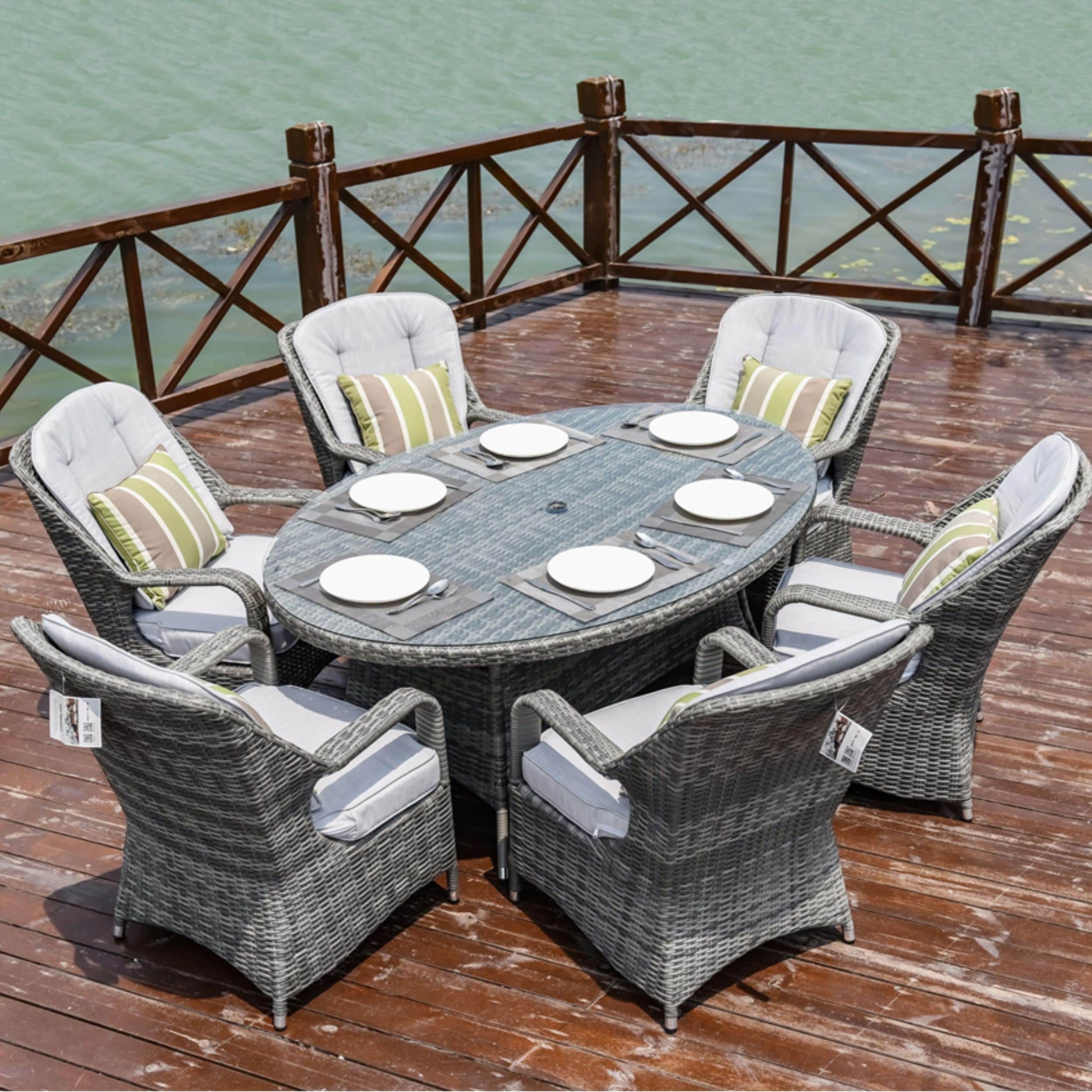Glass Oval Outdoor Dining Sets Bed Bath Beyond