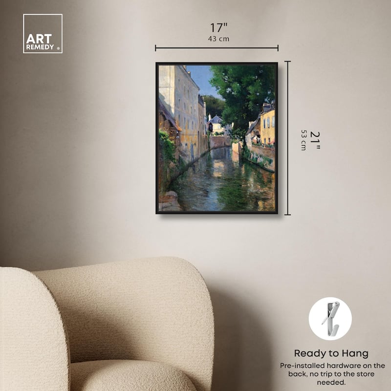 The River Isole Canvas by Art Remedy
