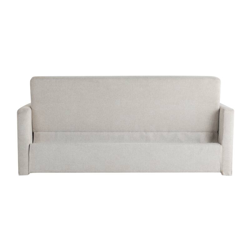Serta Mia Convertible Sofa in Woven Polyester Fabric