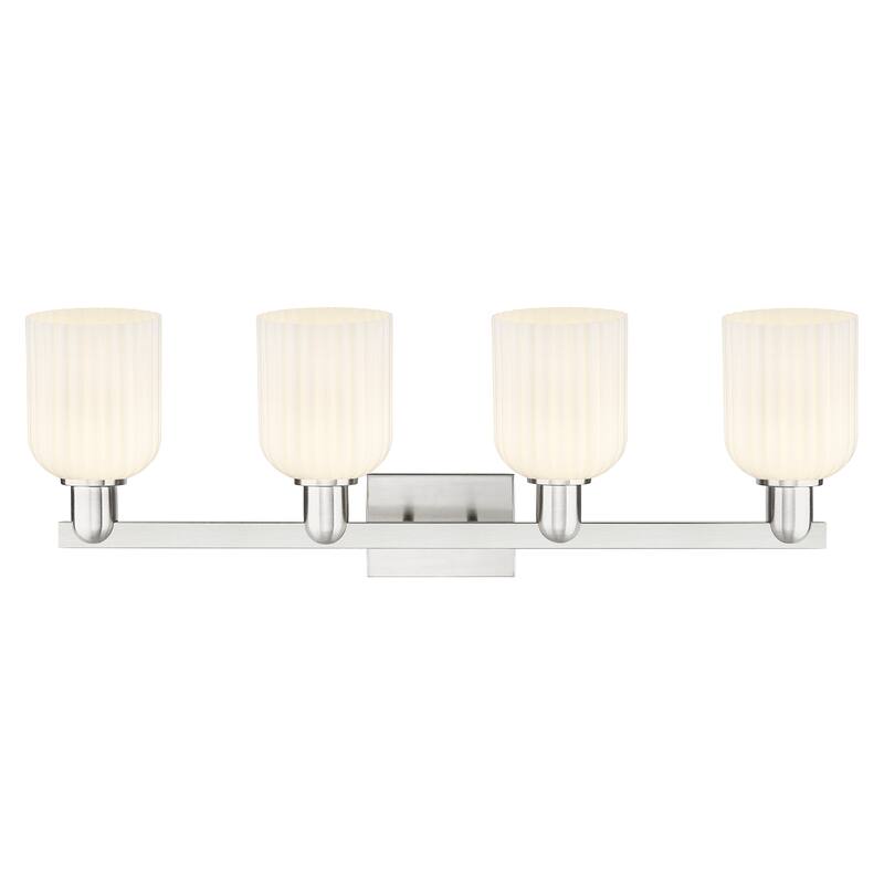 Innovations Lighting 716-4W-G559-5GWH Bridal Veil 4 Light 32" Wide