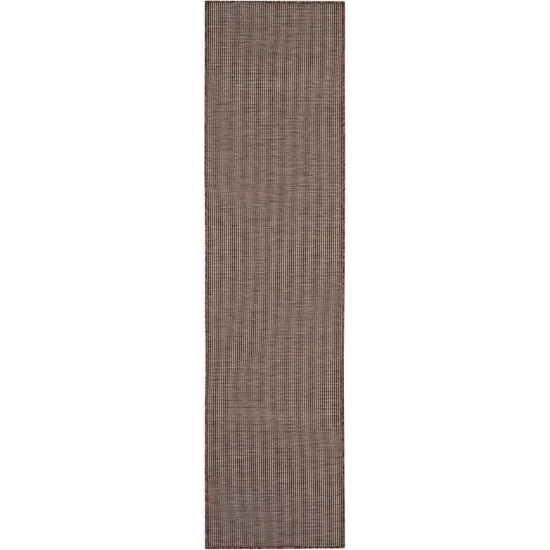 Nourison Selerno Indoor/Outdoor Solid Area Rug - 2' x 6' - Natural