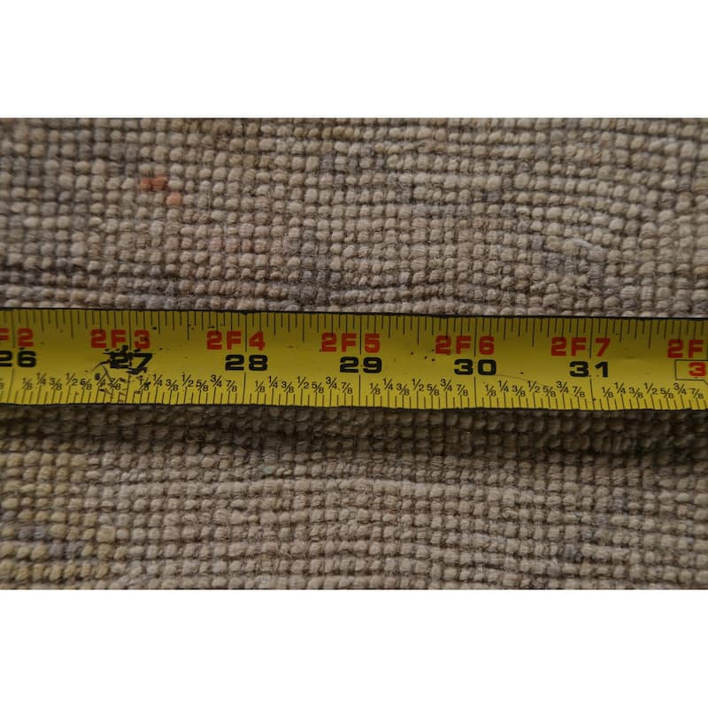 Muted Oushak Turkish Oriental Area Rug Wool Hand-knotted Foyer Carpet - 3'10" x 4'10"