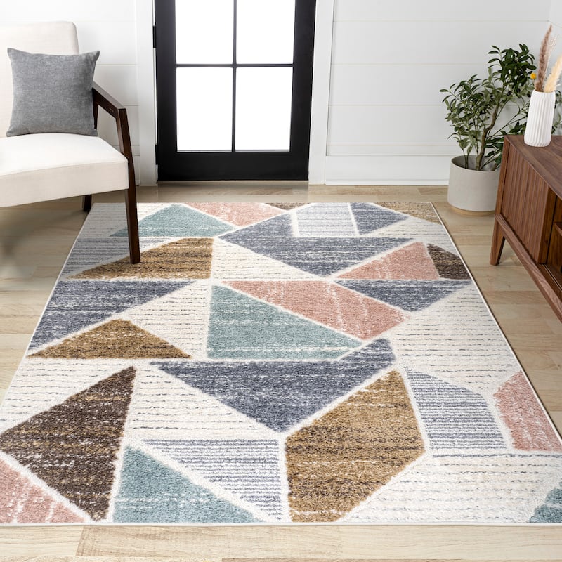 JONATHAN Y Amira Beach Strie' Striped Area Rug - 4 X 6