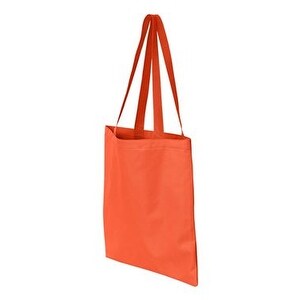 Liberty Bags Recycled Basic Tote Neon Orange One Size Overstock Com Shopping The Best Deals On Travel Tote Bags 22577498