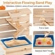 preview thumbnail 6 of 9, Costway Mud Kitchen with Detachable Sandbox Outdoor Play Pretend - See Details