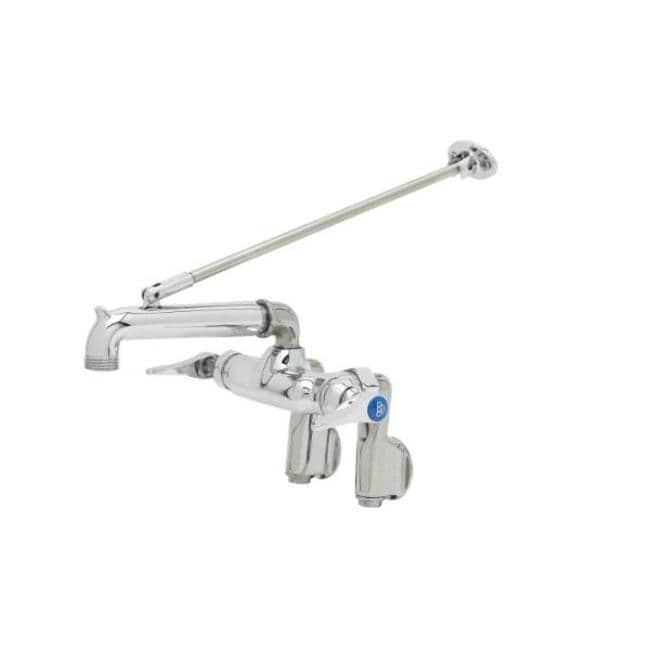 T and S Brass 16.3 GPM Wall Mounted Bridge Service Sink Faucet -