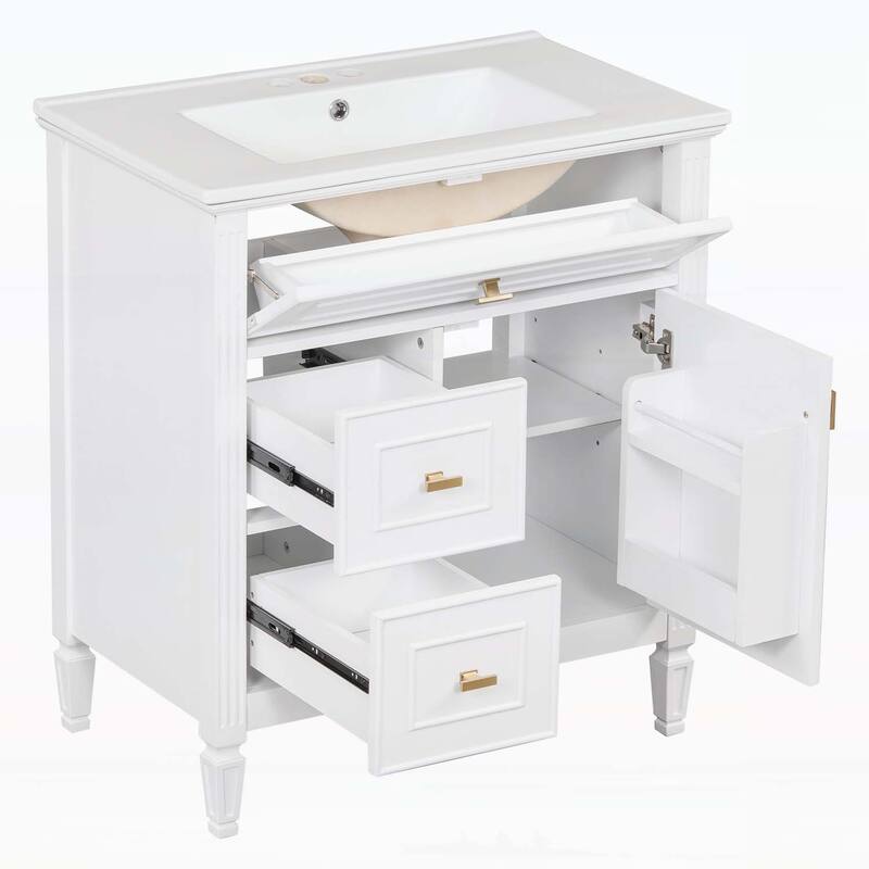 30" Bathroom Vanity with Sink