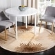 preview thumbnail 96 of 140, SAFAVIEH Handmade Soho Miyase Modern Burst New Zealand Wool Rug 6' x 6' Round - Beige