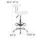 preview thumbnail 99 of 164, Vibrant Chrome Tractor Seat Drafting Stool