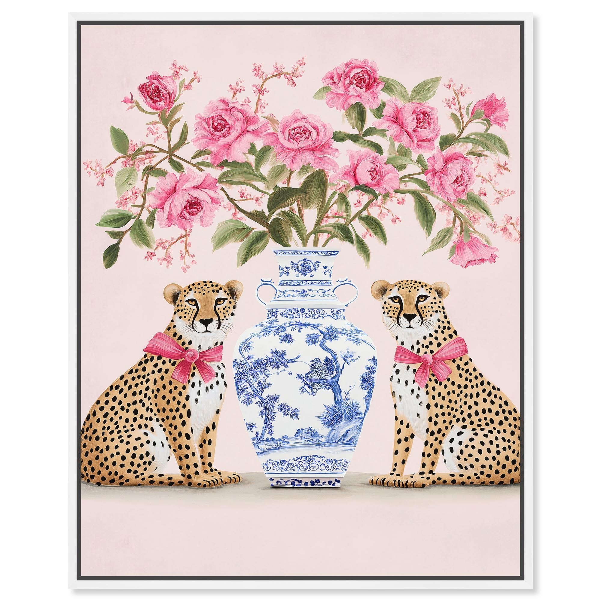 Floral Wild Canvas Trendy Art Prints by Art Remedy