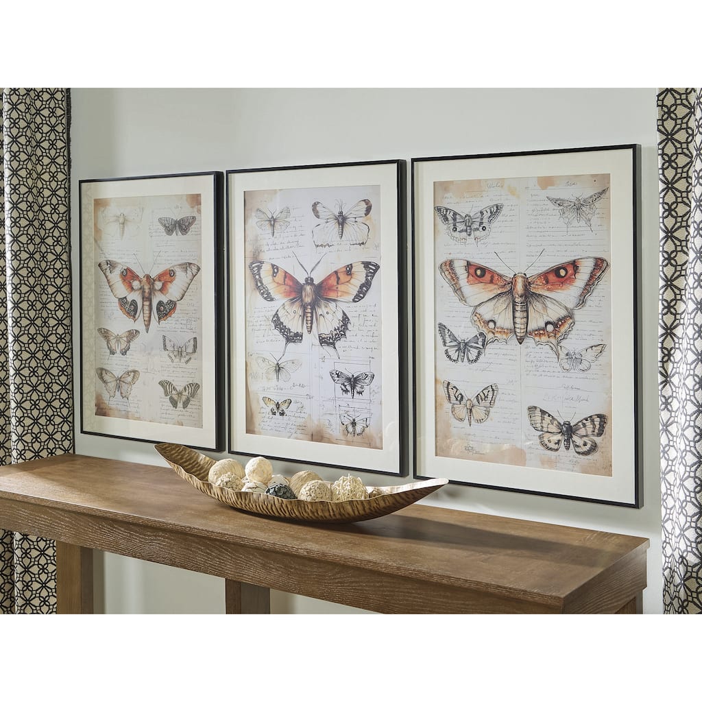 Signature Design by Ashley Jossletts Brown/Beige Wall Art (Set of 3)