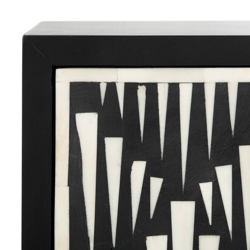 SAFAVIEH Couture Trajanka Bone Inlay Nightstand