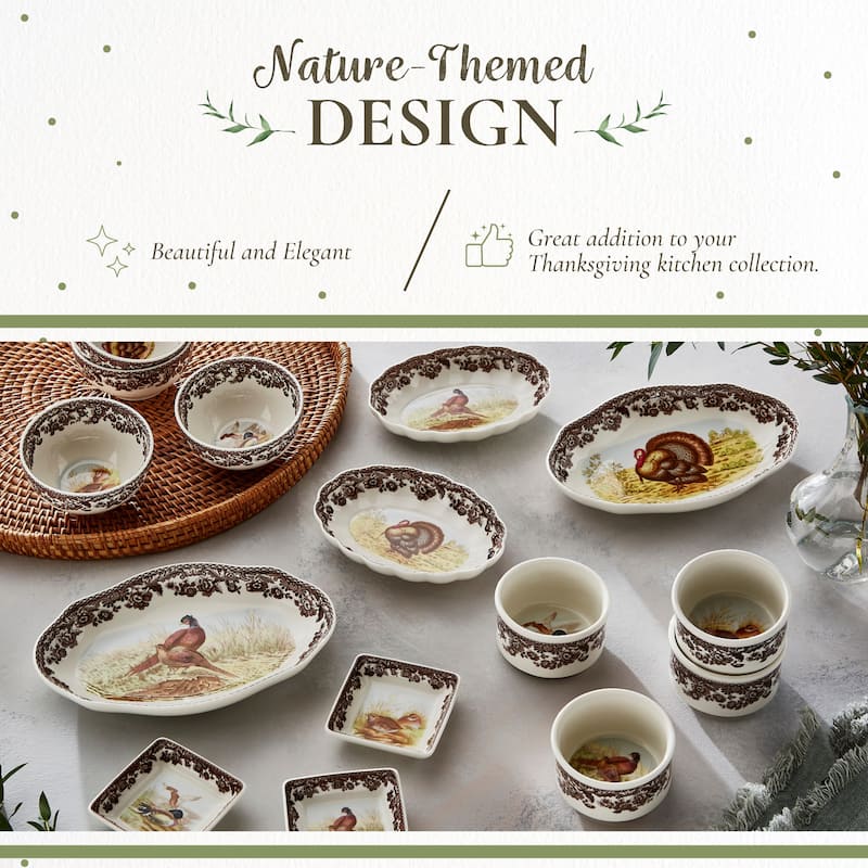 Spode Woodland Set of 4 Ramekins