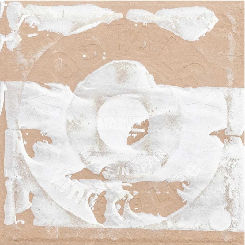 Art Deco 8x8 Rose Pink Matte Porcelain Encaustic Tile - Floor & Wall