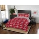 preview thumbnail 27 of 58, NCAA Rotary 7-piece Queen Bed in a Bag Set Ohio State Buckeyes - Queen