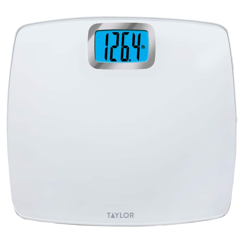 Taylor Digital Scales for Body Weight, White