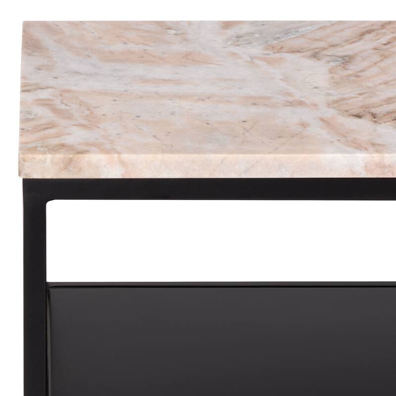 SAFAVIEH Couture Macklyn Marble Console Table - 59"W x 14"D x 22"H