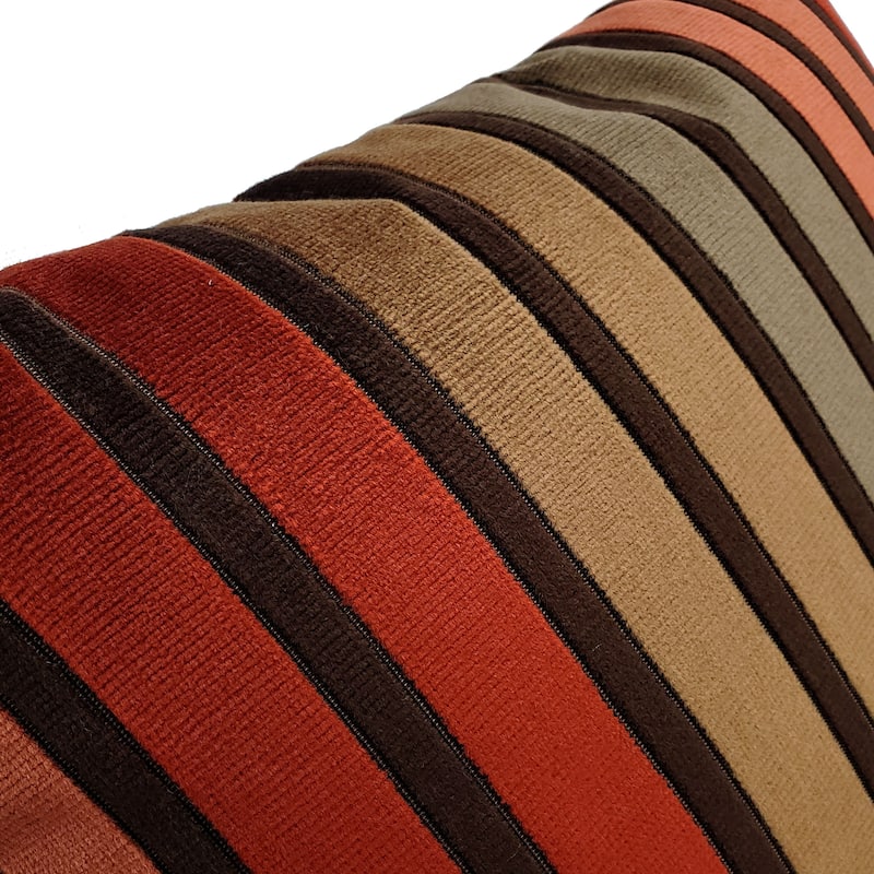 Canyon Stripes Throw Pillow