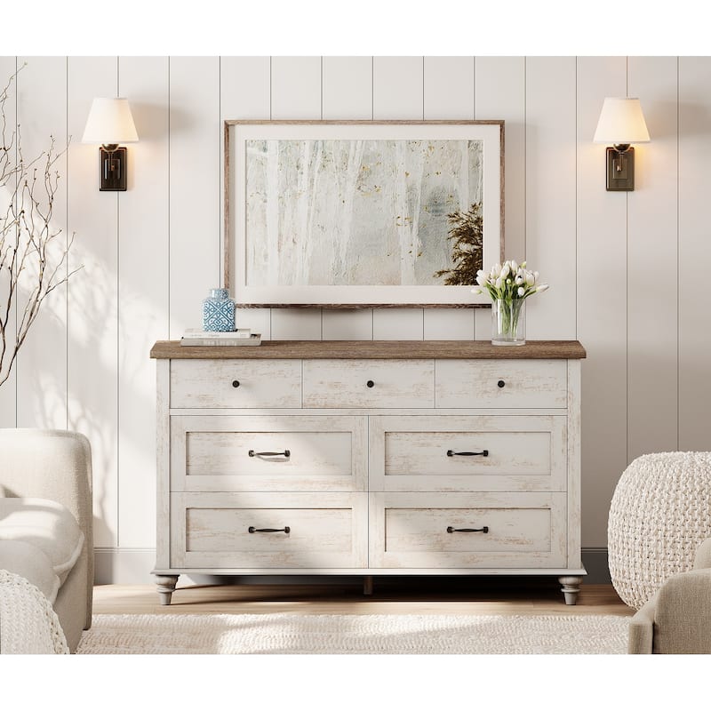 Kids Dresser with 7/8 Drawers for Bedroom, Wide Dresser for Kids Room