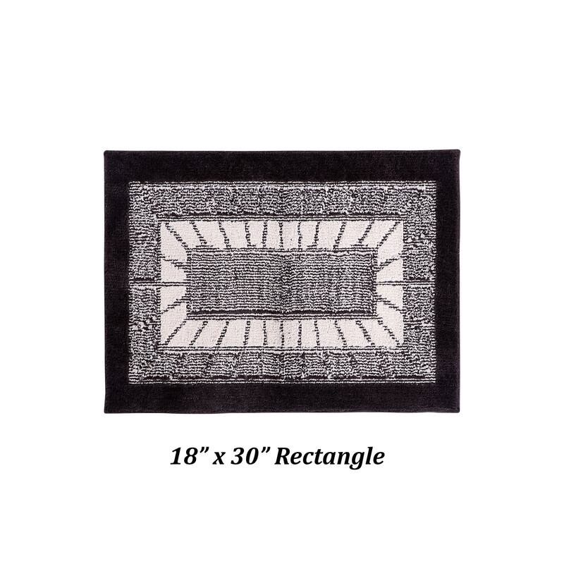 Better Trends Radiance Collection 100% Polypropylene Lightweight Stunning Elegant Machine Washable Kitchen Rug Mat