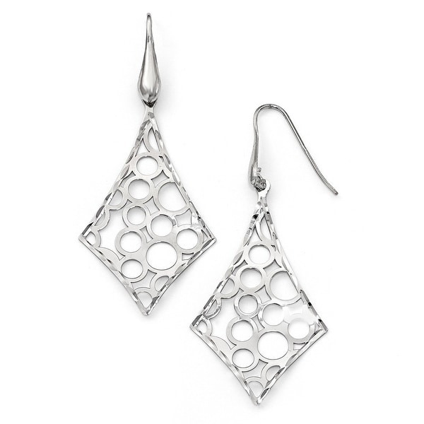 Italian Sterling Silver Rhodium Plated Earrings Free Italian Sterling Silver Rhodium Plated Earrings