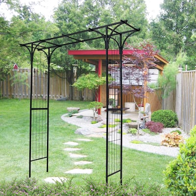 Metal Garden Arch Garden Arbor Trellis Climbing Plants Support Arch Outdoor Arch Wedding Arch Party Events Archway