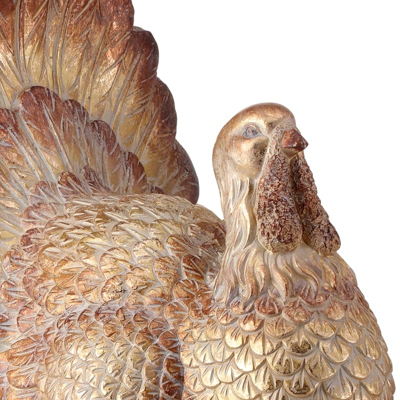 15" Resin Harvest Turkey