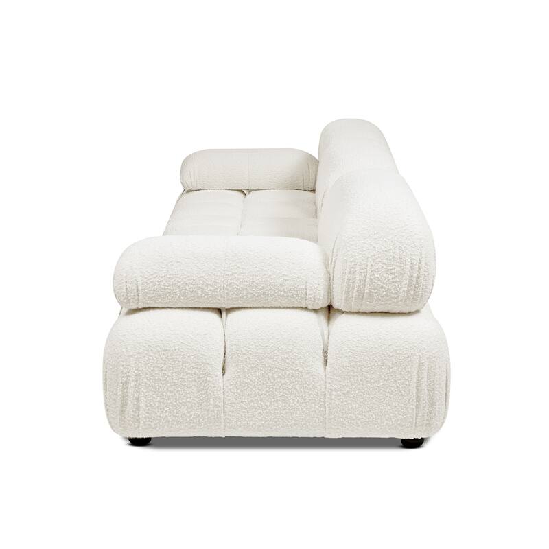 Marcel 109.5" Bubble Modular Modern 3-Piece Sofa
