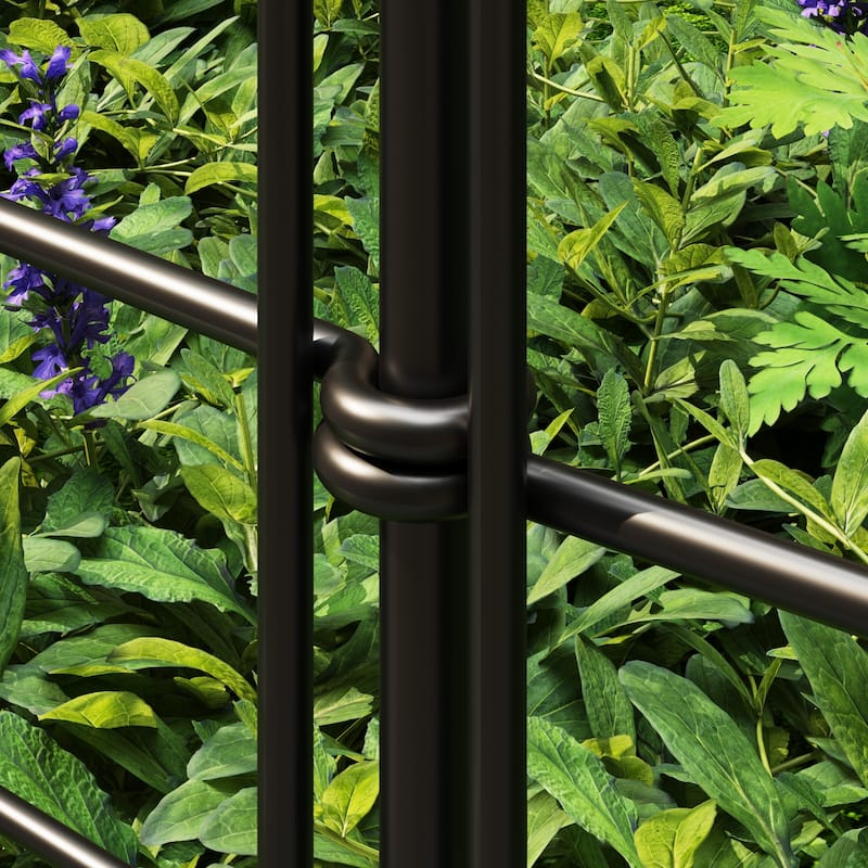 Landscape Wrought Wire Border Folding Patio Fences Flower Bed Fencing