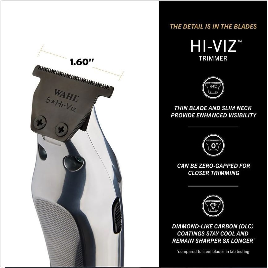 Wahl Professional 5 Star Series Hi-Viz Trimmer - On Sale - Bed