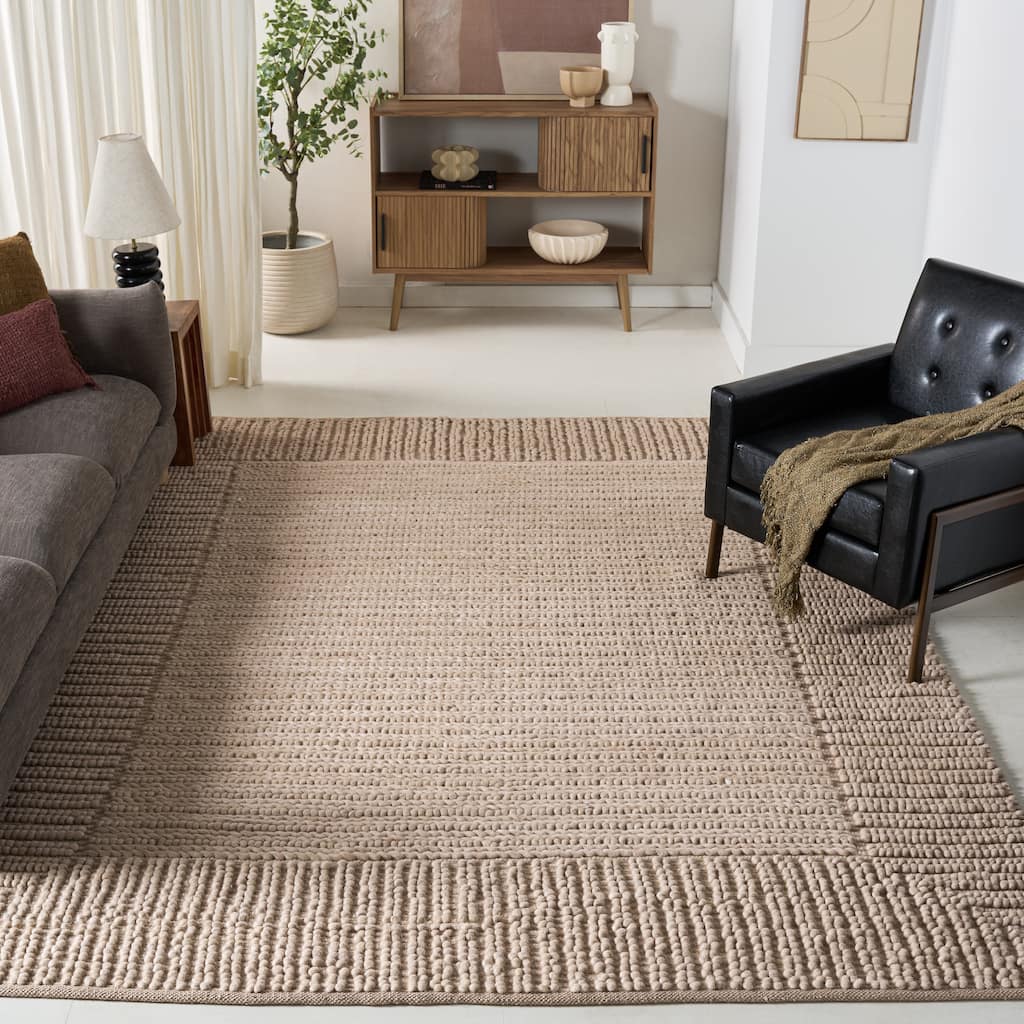 SAFAVIEH Handmade Natura Marijana Transitional Wool Rug