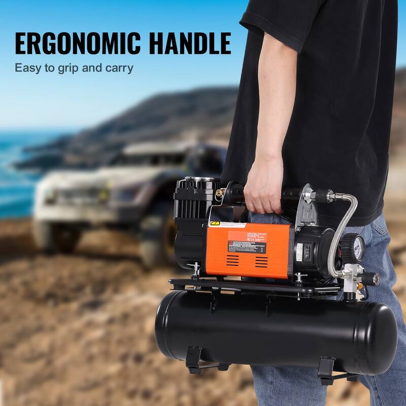 Air Compressor with Digital Pressure Gauge Tire Inflator for Trucks Car SUV