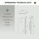 preview thumbnail 85 of 89, Bathroom Medicine Cabinet, Aluminum, Recessed/Surface Mount, Right/Left Hinged, Mirrored Interior