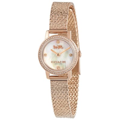 Coach Women's Audrey Mother of Pearl Dial Watch - 14503372 - Mother of Pearl - 6 (36)