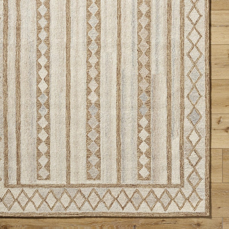Livabliss Bohemian & Eclectic Bournemouth Diamond Area Rug