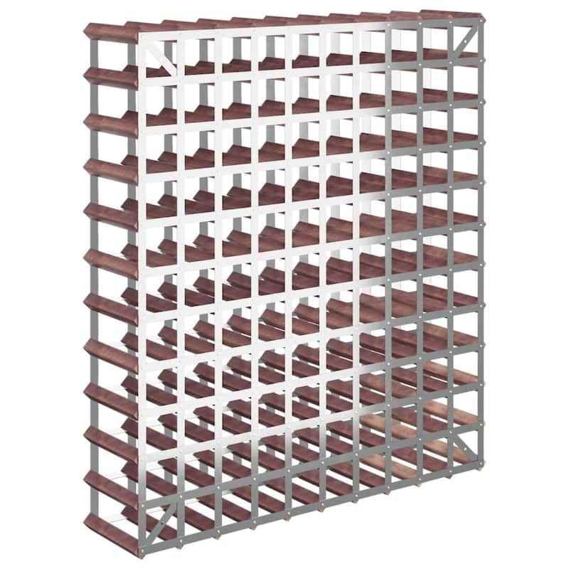 vidaXL Countertop Wine Rack Bottle Holder Wine Storage Organizer Solid Wood
