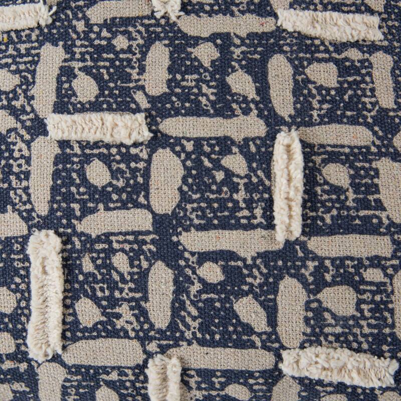 Rizzy Home Abstract Embroidered Throw Pillow