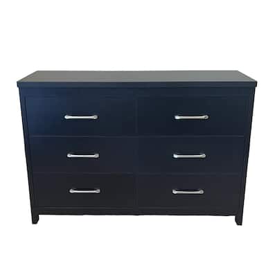 Slide Logic 6 Drawer Low Boy Dresser