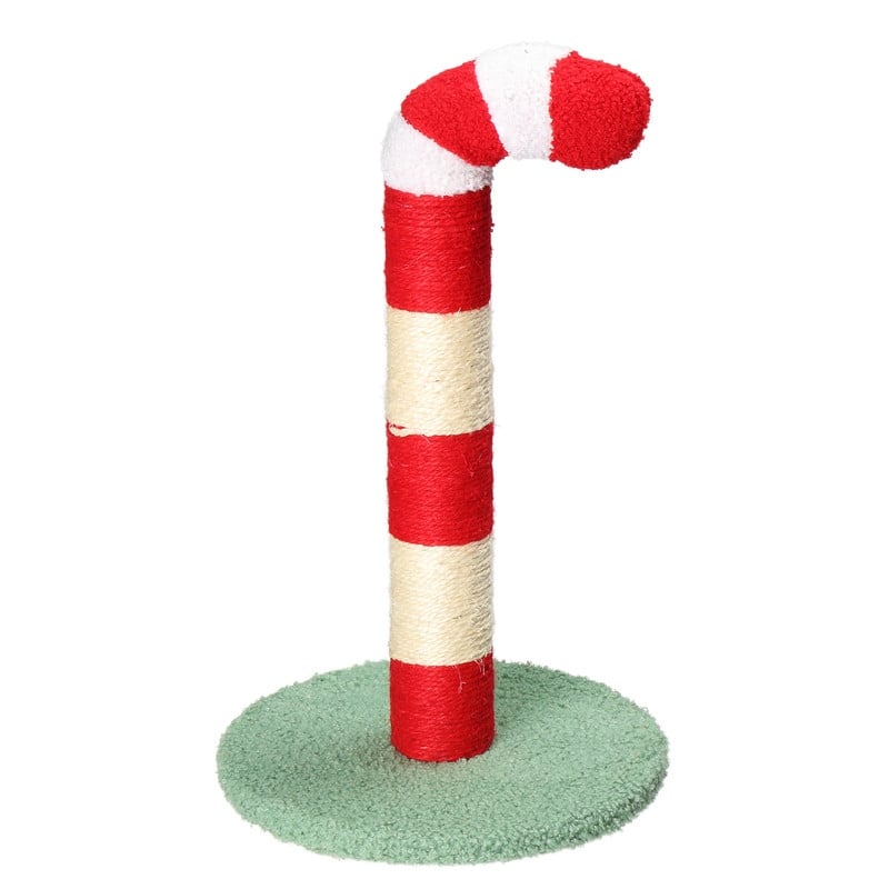 Christmas Cat Scratching Post Indoor Decoration - 20.5'' - Assembly Required