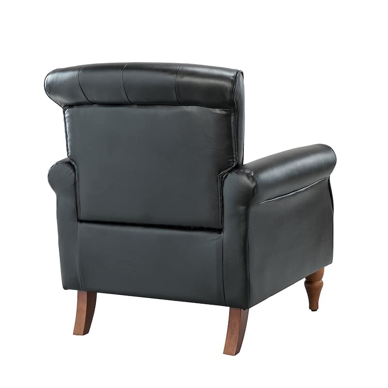 Mycenae Upholstered Accent Armchair with Nailhead Trim Set of 2