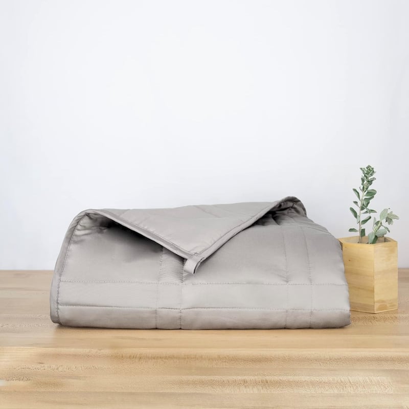 Cool Cotton Weighted Blanket - 12lb Throw