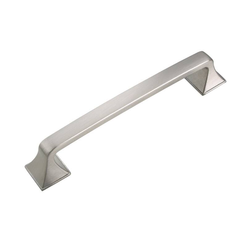 Utopia Alley Brax Brushed Nickel Cabinet Pull, 5.1" Center to Center - 1 pack - Brushed Nickel