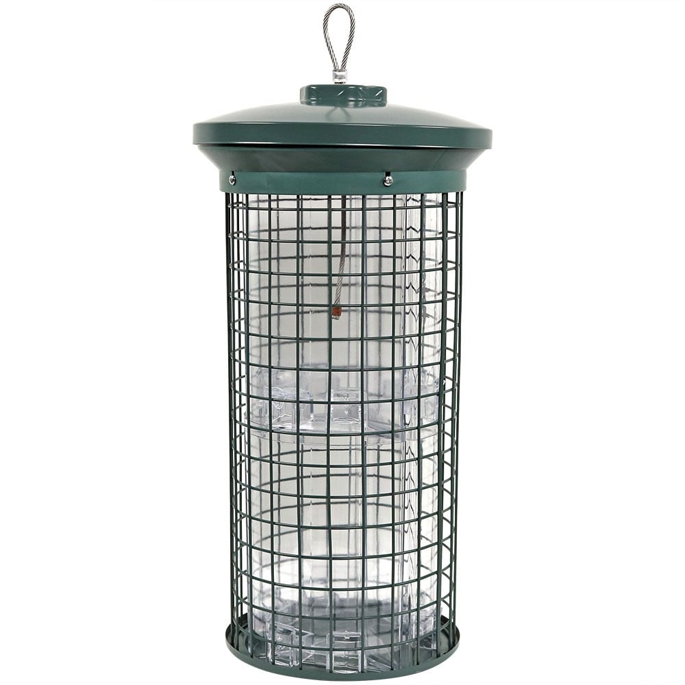 Sunnydaze Green Triple Tube Bird Feeder - Bed Bath & Beyond - 12681501