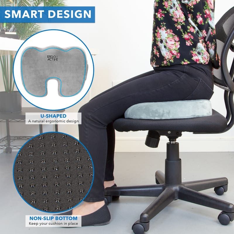 Mount-It! ErgoActive Cooling Gel Seat Cushion