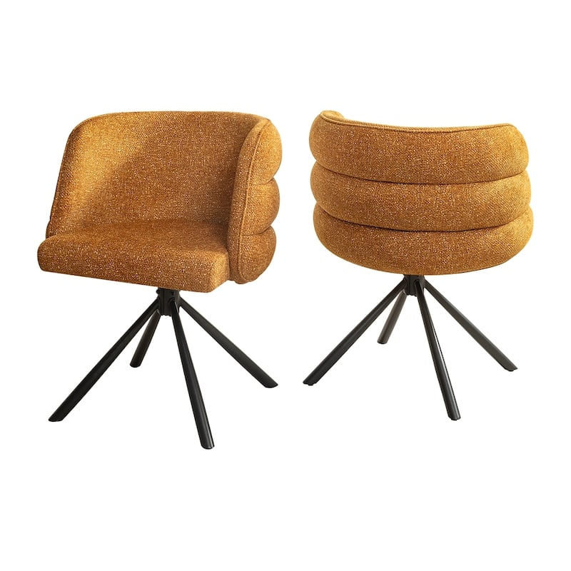 270 Degree Swivel Modern Home Office Desk Chairs Set of 2