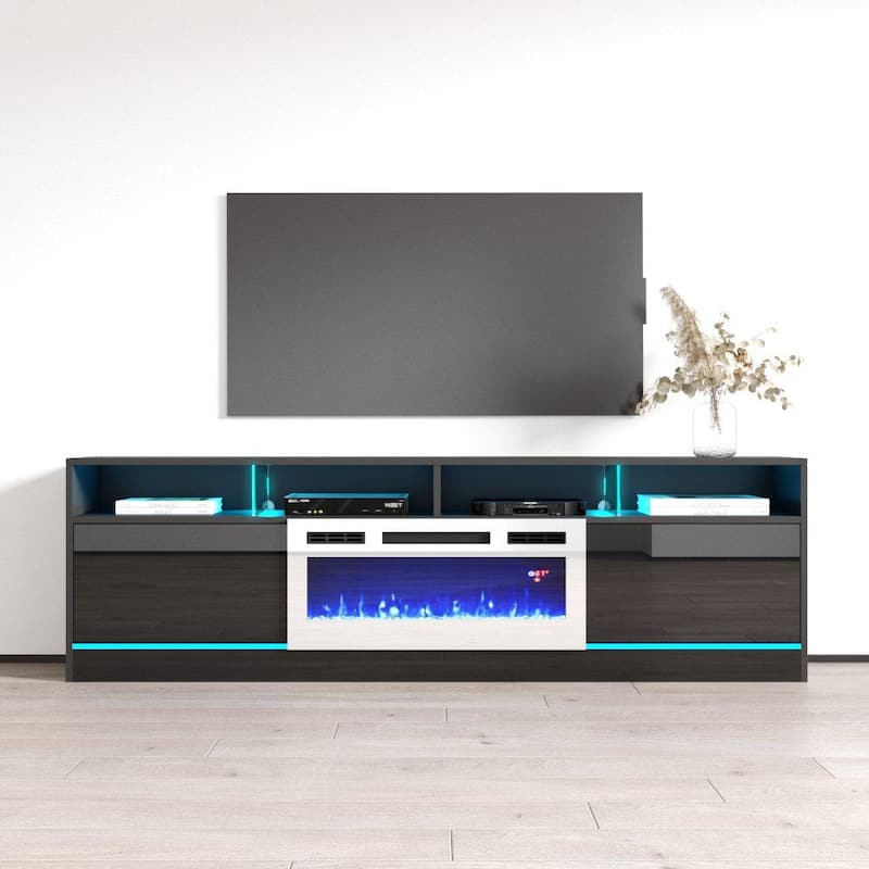 Disparo WH-05 Electric Fireplace 79" TV Stand