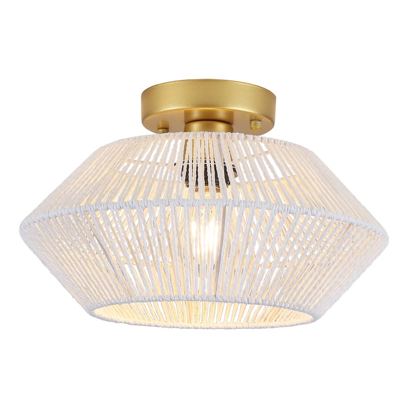Farmhouse Style Semi Flush Mounts Ceiling Light for Kitchen Living Room - N/A