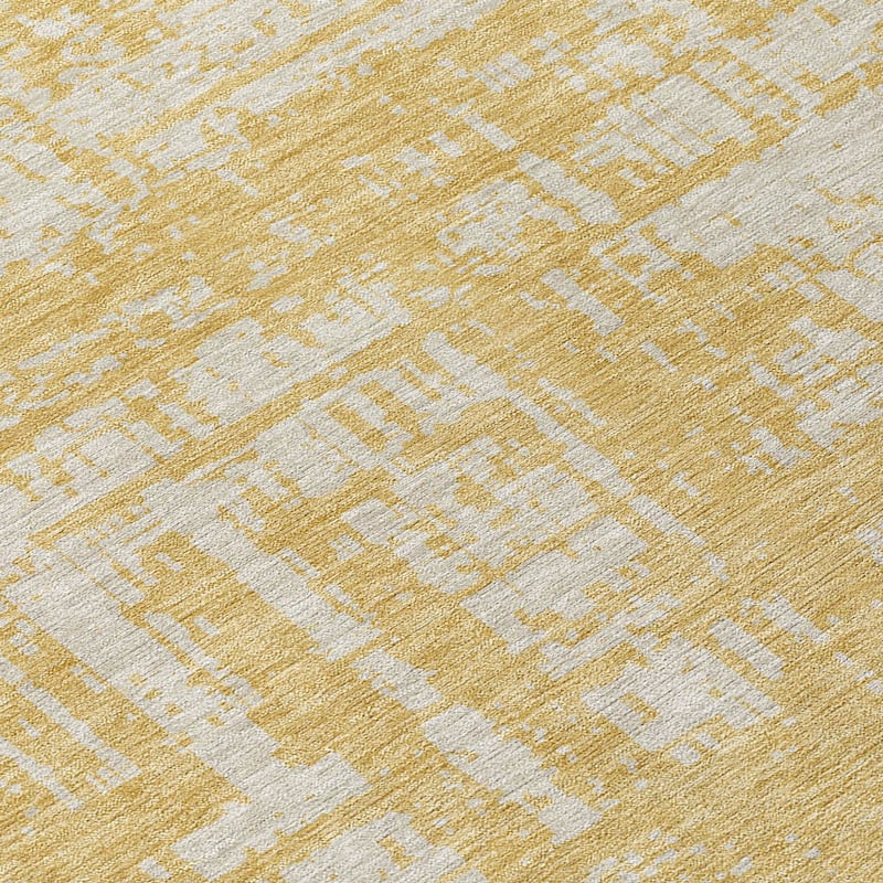 Machine Washable Indoor/ Outdoor Chantille Abstract Solid Rug
