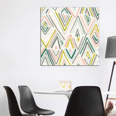iCanvas "Tropic Tribal IV" by June Erica Vess Canvas Print